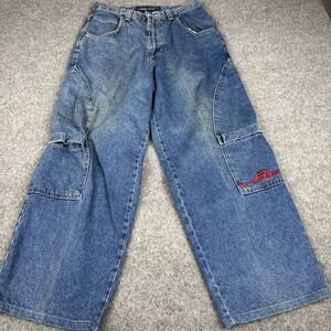 VTG Boss Jeans Mens 32x32 (Fits 31x31) Y2K Baggy Skater Streetwear‎ Cargo Denim
